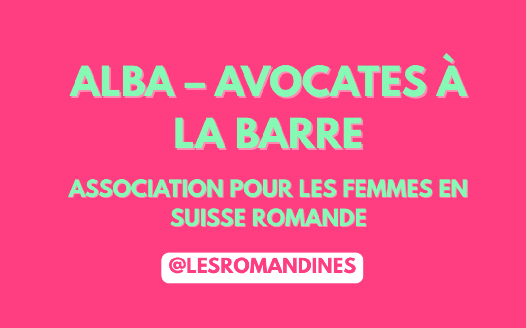 ALBA – Avocates à la barre