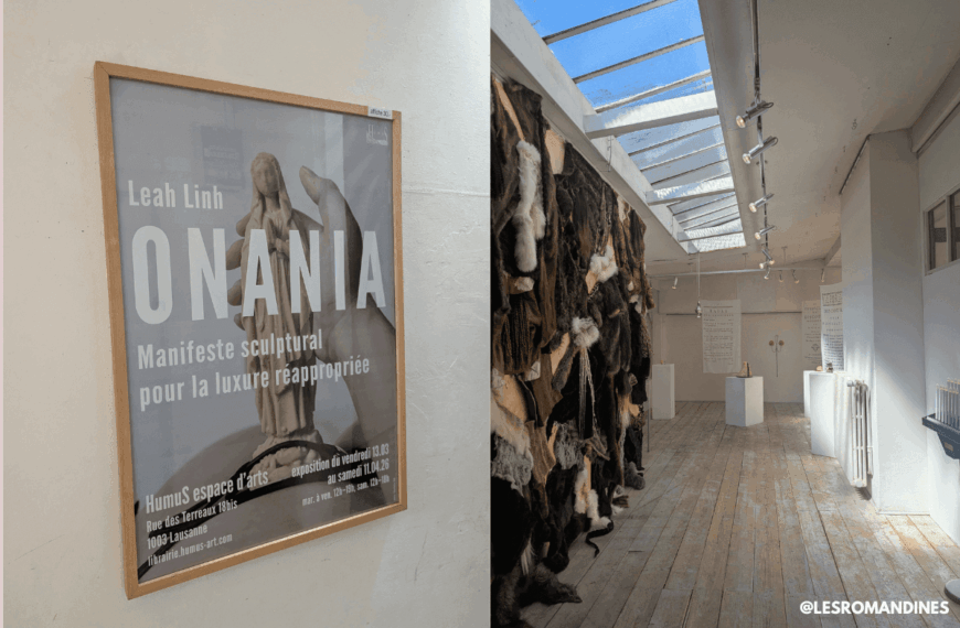 Leah Linh - exposition et affiche de Onania